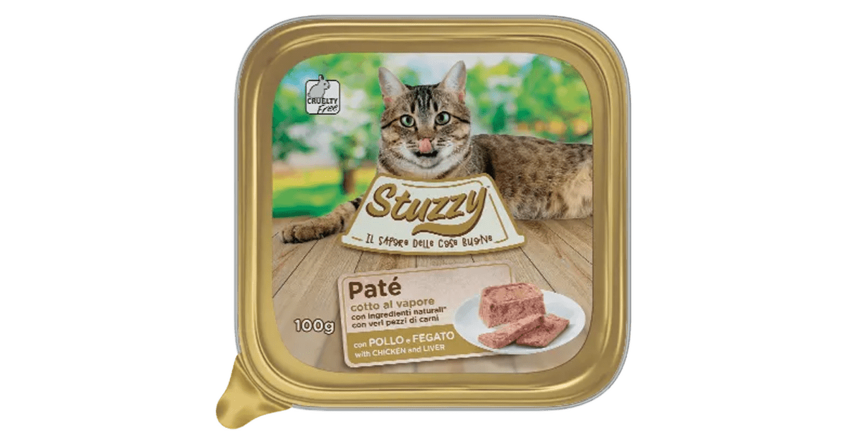 Czech Republic product data sample: Vanička MISTER STUZZY kuřecí+játra 100g