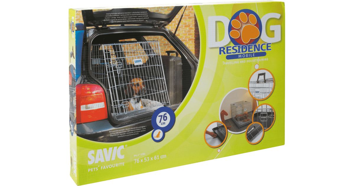Czech Republic product data sample: Klec SAVIC Dog Residence mobil 76 x 53 x 61 cm