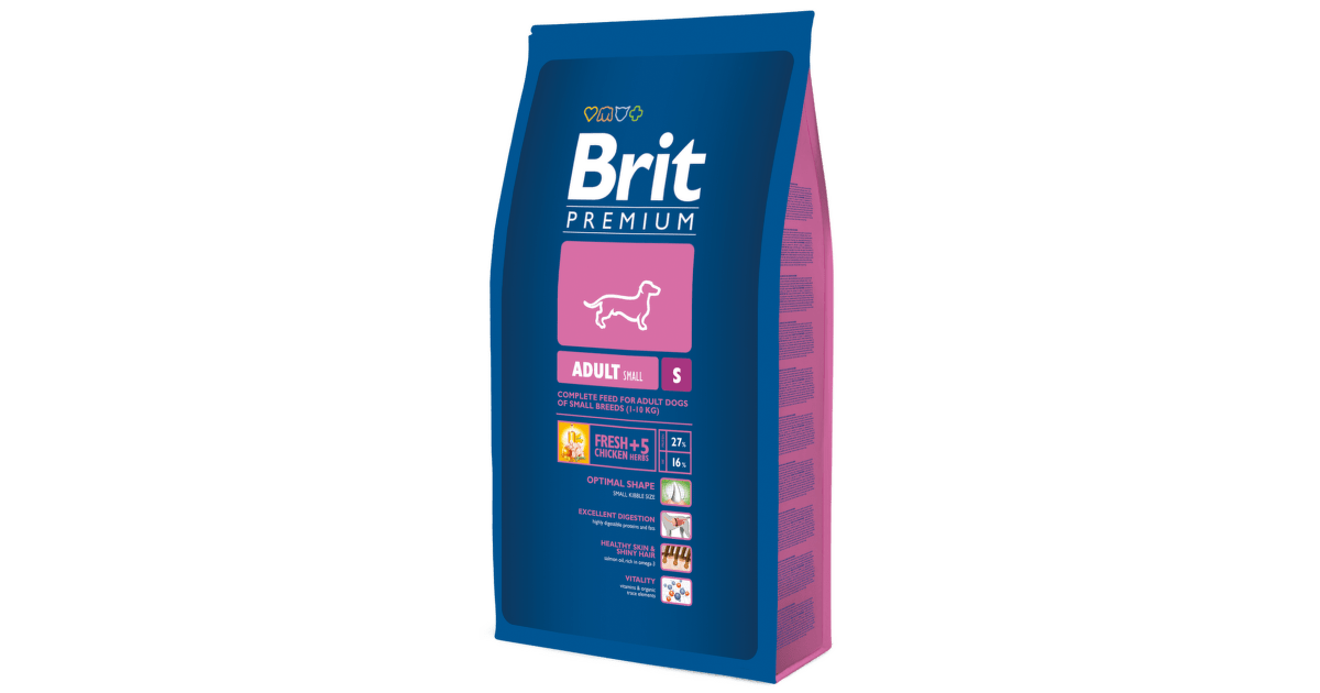 Granule pre psov BRIT Premium Adult S 3kg | Super zoo