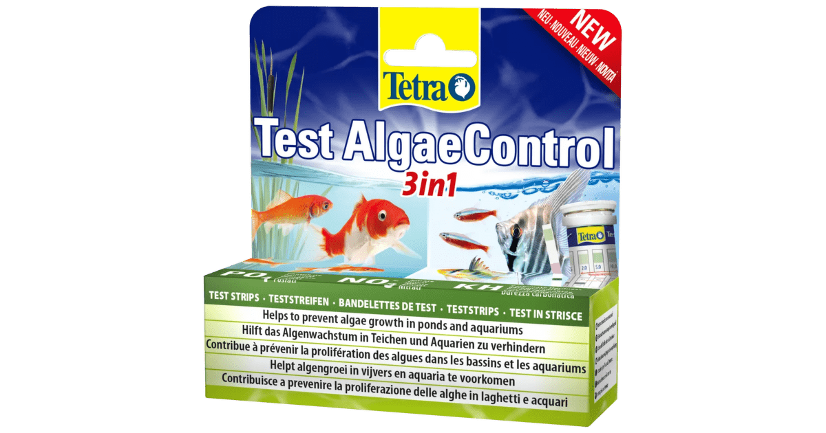 Czech Republic product data sample: Tetra Test AlgaeControl 3in1, 25ks