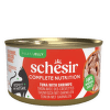 Schesir konzerva pre mačky tuniak a krevety 85 g 