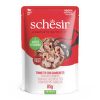 Konservi kaķiem – Schesir Complete Nutrition Pouch, Tuna with Shrimps in Jelly, 85 g