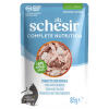 Консервы для кошек – SCHESIR Complete Nutrition Pouch, Tuna and Seabass in jelly, 85 г