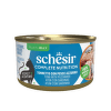 Konservi kaķiem – Schesir Complete Nutrition Tuna with Pilchards in Jelly, 85 g