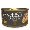 Konservi kaķiem – Schesir After Dark Chicken in Broth, 80 g