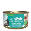 Konservi kaķiem – SCHESIR Complete Nutrition Tuna and Seabream in jelly, 85 g