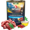 Konzerva Ontario Adult kachní pate s příchutí brusinek 800g