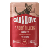 Kapsička Carnilove Cat Pouch Kitten králík a měsíček lékařský 85g