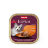 Консервы для кошек – VomFeinsten Adult pate with chicken + turkey, 85 г