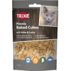 Gardums kaķiem – Premio Baked Cubes with Chicken and Salmon, 50 g