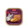 Консервы для кошек – VomFeinsten Adult in jelly with chicken + liver, 85 г