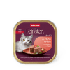 Консервы для кошек – VomFeinsten Adult pate with chicken + heart, 85 г