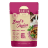 Консервы для кошек – Araton Adult Cats, Beef and Chicken, 85 г