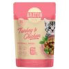 Консервы для котят – Araton Kitten, Turkey and Chicken,  85 г