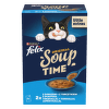 Konservi kaķiem – FELIX Soup Original, zivju izlase, 6x48 g