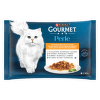 Консервы для кошек – Gourmet Perle 4-pack (баранина/тунец/утка/индейка), 4 x 85 г