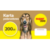 Elektroniczna karta podarunkowa Super zoo 200 zł