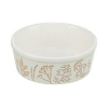 Bļoda kaķiem – TRIXIE Ceramic Bowl, 0,3 l, white/taupe