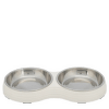 Bļoda kaķiem – TRIXIE Melamine/Stainless steel bowl Set, 2 x 0,2 l/14 cm
