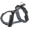 Krūšu siksna suņiem – TRIXIE Premium trekking harness, M: 53–64 cm/20 mm, black/graphite