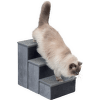 Schůdky s úložným prostorem Trixie do 50 kg šedé