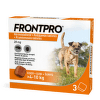 Таблетки от клещей и блох – FrontPro 28 мг, 4-10 кг, 3 таблетки