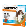 Таблетки от клещей и блох – FrontPro 68 мг, 10-25 кг, 3 таблетки