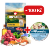 Ontario Senior Mini Lamb & Brown Rice 6,5kg + obojek Foresto pro malé psy se slevou 100 Kč