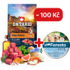 Ontario Puppy Medium Lamb & Brown Rice 6,5kg + obojek Foresto pro malé psy se slevou 100 Kč