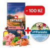Ontario Adult Large Chicken & Sweet Potatoes 12kg + obojek Foresto pro větší psy se slevou 100 Kč