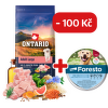 Ontario Adult Large Fish & Brown Rice 12kg + obojek Foresto pro větší psy se slevou 100 Kč