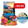 Ontario Puppy&Junior All Breeds Monoprotein Tuna & Sweet Potatoes 6,5kg  + obojek Foresto pro malé psy se slevou 100 Kč