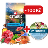 Ontario Puppy&Junior All Breeds Monoprotein Tuna & Sweet Potatoes 6,5kg + obojek Foresto pro větší psy se slevou 100 Kč