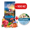 Ontario Adult All Breeds Monoprotein Tuna & Sweet Potatoes 12kg + obojek Foresto pro malé psy se slevou 100 Kč