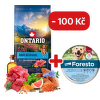 Ontario Adult All Breeds Monoprotein Tuna & Sweet Potatoes 12kg + obojek Foresto pro větší psy se slevou 100 Kč