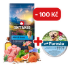 Ontario Adult All Breeds Monoprotein Turkey & Sweet Potatoes 12kg + obojek Foresto pro větší psy se slevou 100 Kč