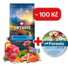 Ontario Senior All Breeds Monoprotein Tuna & Sweet Potatoes 12kg + obojek Foresto pro větší psy se slevou 100 Kč