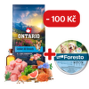 Ontario Senior All Breeds Monoprotein Turkey & Sweet Potatoes 12kg + obojek Foresto pro malé psy se slevou 100 Kč