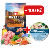 Ontario Mini & Medium Weight Control Turkey & Brown Rice 6,5kg + obojek Foresto pro malé psy se slevou 100 Kč