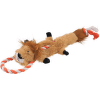 Hračka Dog Fantasy Skinneeez Lev s provazem 35 cm