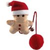Hračka pre mačky Magic Cat Winter Tale medovníček s brmbolcom a rolničkou 26 cm
