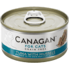 Canagan cat konzerva tuniak, mušľa  75 g