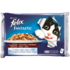 Konservi kaķiem - Felix Fantastic gaļas izlase, 4x100 g