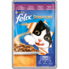 Konservi kaķiem - Felix Sensations Jellies ar pī­li un spinātiem, 100 g