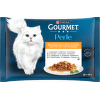 Multipack Gourmet Perle minifiletky morka/tuniak/kačica/jahňacia v šťave 4x85g