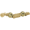 Rotaļlieta suņiem -  DogFantasy Good's džutas rotaļlieta zivtiņa un 2 tenisa bumbiņas, 36cm