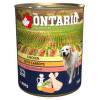 Konzerva Ontario Chicken, Carrots, Salmon Oil 800g