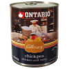 Консервы для собак – Ontario Culinary Chickpea, Chicken and Curry, 800 г