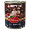 Консервы для собак – Ontario Culinary Beef Goulash, 800 г