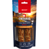 Žvýkací pochoutka Ontario Protein malá rolka pro střední plemena hovězí 12,7 cm 2 ks